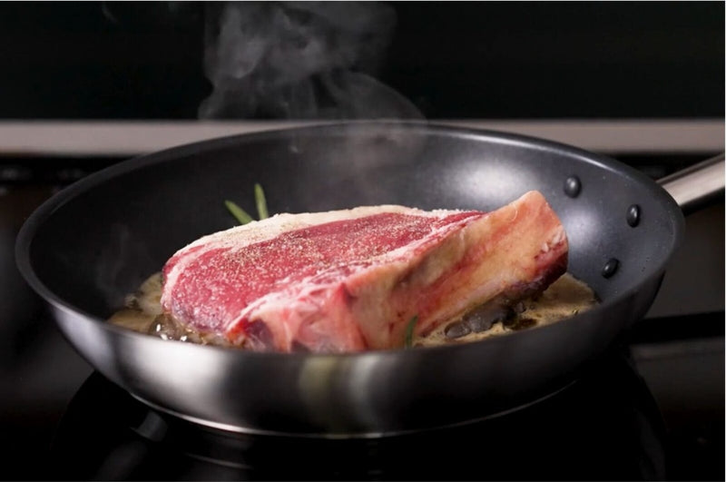 Start the Perfect Steak at 220°C