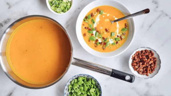 Cremet gulerodssuppe