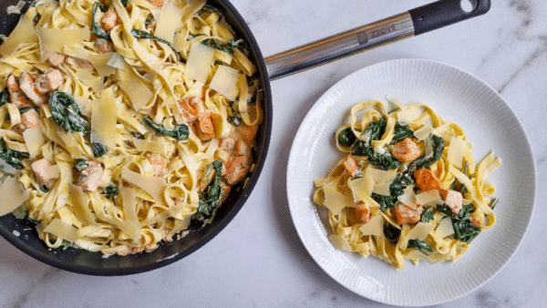 Creamy Pasta with Salmon