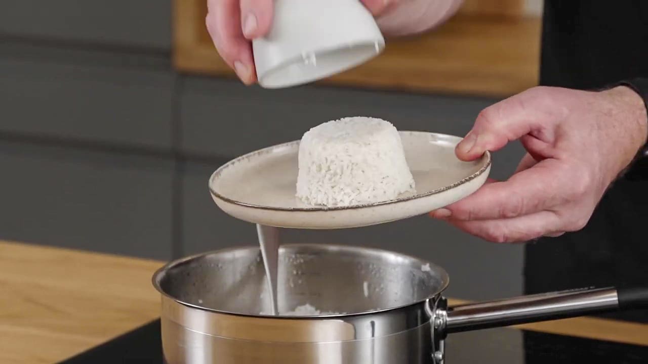 Make perfect rice with one click
