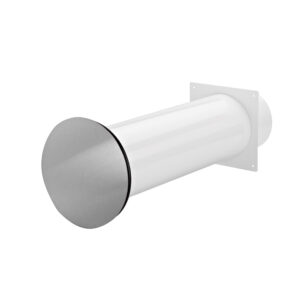 Flowstar wall duct complete with automatic shut-off damper