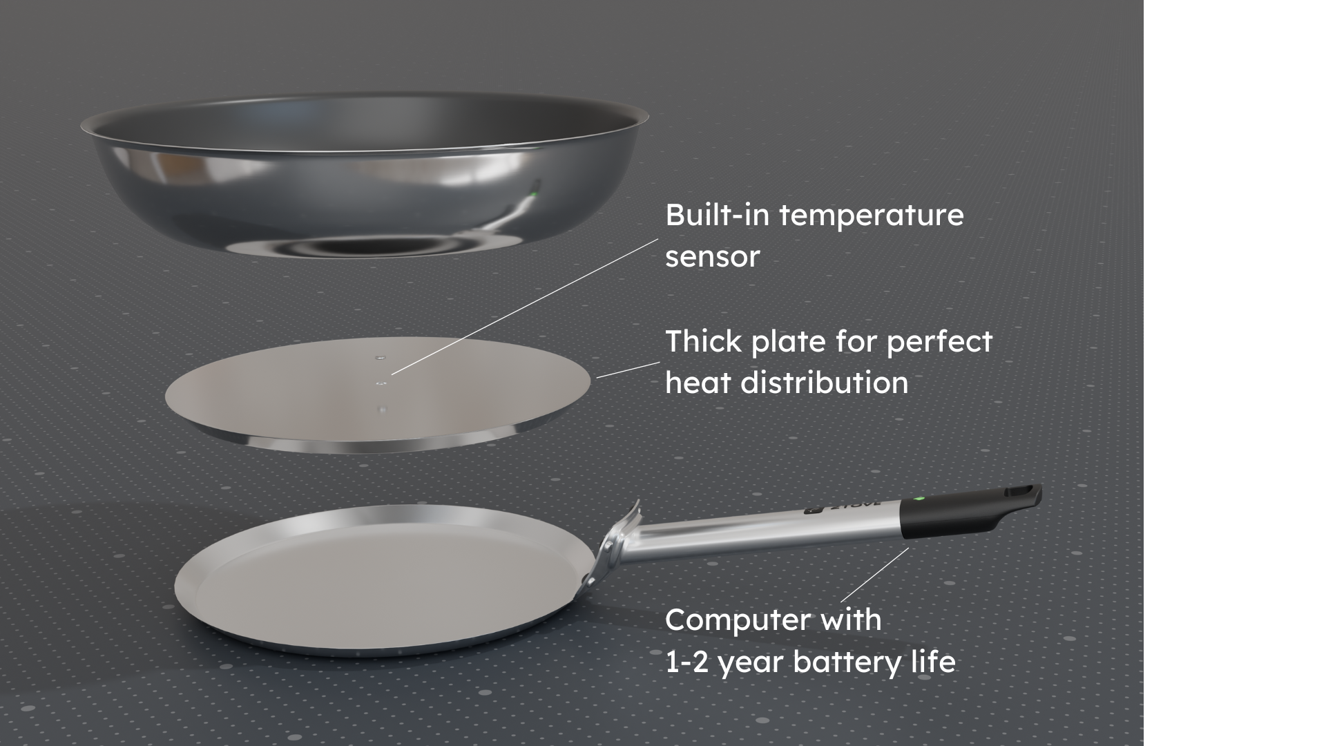 ZERO FRYING PAN 24cm 箱付き ZERO FRYING PAN 24cm 箱付き