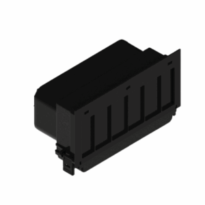 Carbon filter for downdraft
